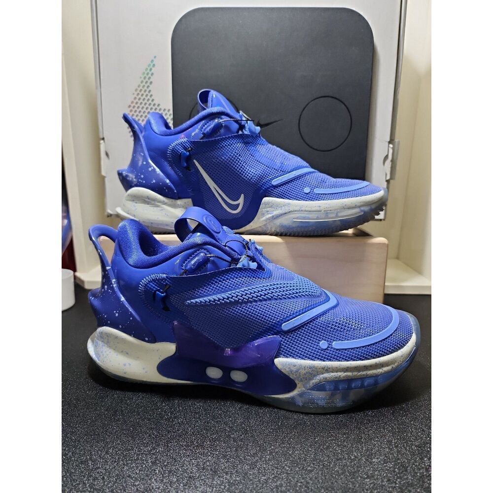 Nike Adapt BB 2.0 Basketball Shoes Astronomy Blue Auto Lace